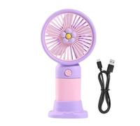 Bajbumgn Ventilateur de Poche Portable | Ventilateur Rechargeable Portatif,Appareil Silencieux avec Vent Puissant Alimentation USB pour Intérieur, Extérieur, Maison, Voyage et Cuisine
