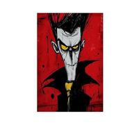 BAJHTGHG Poster abstrait effrayant Dracula sur toile - Art mural - 50 x 75 cm