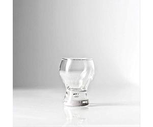 BAJIE Coffee Cup1Pc 50Ml Café Espresso Cup Drum Type Mini Cup Thick Bottom Glass Cup Whisky Cup for Barista