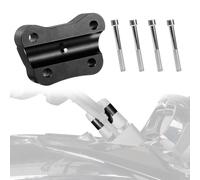 BAKAFOH Kit de rehausseur de guidon en aluminium de 3,8 cm pour Can Am Spyder F3 / F3-L / F3-S / F3-T (toutes les années), Spyder RT RT-L (2020+) Accessoires de rehausseur de guidon