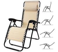 BAKAJI - 2830486 - Chaise Longue - Beige