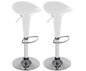 BAKAJI 2832788 Tabouret en Acier et ABS, Taille Unique