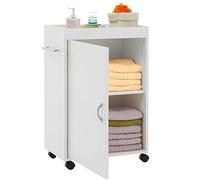 BAKAJI Desserte de Salle de Bain en Bois MDF