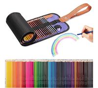 BAKAJI Kit de crayons de dessin et d'esquisse (rouleau à mastic)
