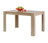 Bakaji Table de Salle à Manger de Cuisine Forme rectangulaire Design Moderne en Bois MDF Finition en mélamine Dimensions 120 x 80 x 74 cm Décoration Maison