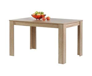 Bakaji Table de Salle à Manger de Cuisine Forme rectangulaire Design Moderne en Bois MDF Finition en mélamine Dimensions 120 x 80 x 74 cm Décoration Maison