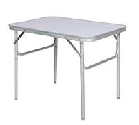 Bakaji Table Pliante de Caravane, Camping, Pique-Nique pour Plage ou Jardin Aluminium Dimensions 90 x 60 x 70 cm