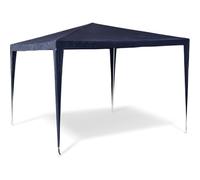 Bakaji Tonnelle de Jardin 3 x 3 m, Structure Tubulaire en métal, Toile de Couverture en Tissu PE imperméable, Facile à Monter avec Joints à Pression, idéal pour terrasse, Camping, Stand et foires