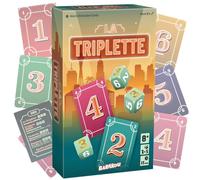 Bakakou – Jeu de cartes et de dés La Triplette – Tactique et d’ambiance – 2–5 joueurs, dès 8 ans