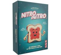 Bakakou Nitro Nitro - Jeu de Société Rythmé et Drôle, des Questions à Trous ni Trop Faciles ni Trop Dures, 100 Cartes, Conçu en France, Idée Cadeau Original