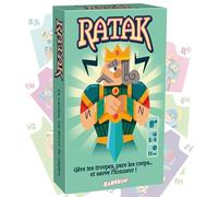 Bakakou Jeu d'ambiance Ratak – Jeu de cartes rapide et tactique, 2–6 joueurs, 15 min