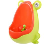 BAKAMITAYI Pee-Pod Urinoir d'apprentissage de la propreté - Grenouille Squatty Pot avec bol amovible et cible rotative - Vert clair