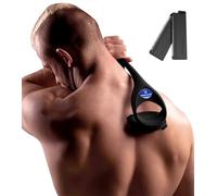 Bakblade 2.0 Rasoir pour le dos pour homme et le corps sans crème de préparation nécessaire Rasage humide ou sec, 2 lames de rasoir jetables