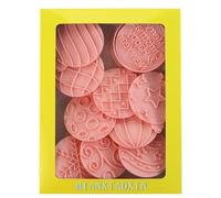 Bake Beautiful Holiday Cookies with Christmas Ball Cookie Cutters Set de 10 motifs amusants