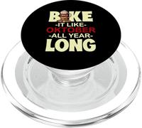 Bake It Like October All Year Long PopSockets PopGrip pour MagSafe