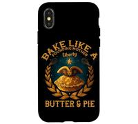 Bake Like A Founding Mother Liberty Butter and Pie Coque pour iPhone X/XS
