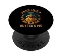 Bake Like A Founding Mother Liberty Butter and Pie PopSockets PopGrip Adhésif