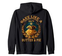 Bake Like A Founding Mother Liberty Butter and Pie Sweat à Capuche