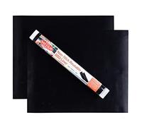 Bake-O-Glide BBQ01 Lot de 2 doublures réutilisables anti-adhésives pour barbecue 400 x 330 mm