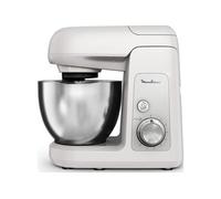 Moulinex Bake Partner QA523B10 robot de cuisine 1100 W 4,6 L Acier inoxydable et Blanc
