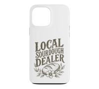 Baker à Pain au levain rétro avec Un revendeur Local de levain Coque pour iPhone 13 Pro Max