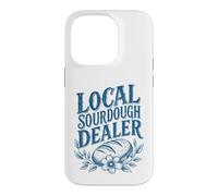 Baker à Pain au levain rétro avec Un revendeur Local de levain Coque pour iPhone 14 Pro
