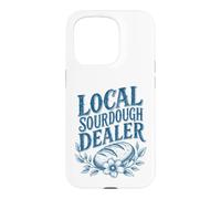 Baker à Pain au levain rétro avec Un revendeur Local de levain Coque pour iPhone 15 Pro