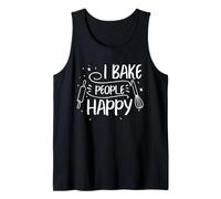 Baker Baking Citation Fouet Rouleau à pâtisserie People Happy Humor Débardeur