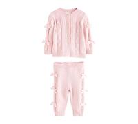 BAKER BY TED BAKER Bébé fille Cardigan en maille à nœud et legging | 2 pièces, Coupe standard