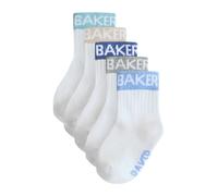Baker by Ted Baker Chaussettes bleu clair / bleu foncé / gris chiné / blanc, Taille 6-12 mths