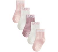 Baker by Ted Baker Chaussettes mauve / rosé / blanc, Taille 1-2 yrs