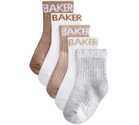 Baker by Ted Baker Chaussettes umbra / noisette / gris clair / blanc, Taille 1-2 yrs