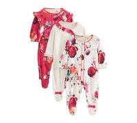 Baker by Ted Baker Fille Baker by Ted Baker Lot de 3 pyjamas pour bébé, rouge x, 50