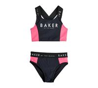 Baker by Ted Baker Maillot de bain rose clair / noir / blanc, Taille 122