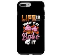 Baker Humor Life is What You Bake It Funny Baking It Coque pour iPhone 7 Plus/8 Plus