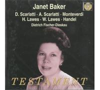 Baker, Janet - Scarlatti, Monteverdi, Haendel, Lawes : Lieder et extr. d'opéras