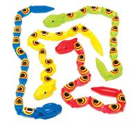 Baker Ross AG654 Lot de 5 serpents articulés pour Noël