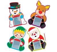 Baker Ross Ardoises Magiques de Noël (Paquet de 8) - Loisirs Créatifs