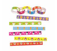 Baker Ross AT157 Guirlandes de Papier motif Noel - Lot de 240, Bandes de Papier Coloré pour Enfants, Idéal pour les Décorations de Noël, Loisirs Créatifs Enfants