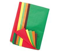 Baker Ross AX157 Papier De Soie D’Automne - Paquet De 24, Parfait Pour Tous Les Projets D'Art Et D'Artisanat, Idéal Pour Le Travail En Classe