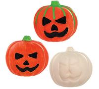 Baker Ross AX164 Concevez Vos Propres Citrouilles À Presser - Paquet De 6, Parfaites Pour Lanternes En Citrouille, Sacs De Fête À Thème Pour Enfants, Faveurs