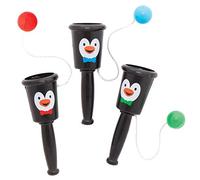 Baker Ross AX583 Jeux De Rattrapage De Balles Pingouin - Paquet De 6, Parfait pour Les Activités De Fête, Les Fêtes Ou Les Cadeaux De Réveillon De Noël