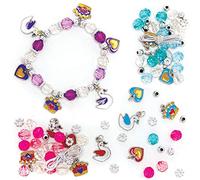 Baker Ross AX827 Kits de bracelets princesse cygne - Paquet de 3, loisirs créatifs princesse, remplissage de bas, et cadeaux