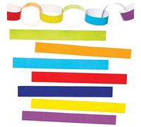 Baker Ross AX942 Guirlandes de papier aux couleurs arc-en-ciel - Paquet de 500, fournitures d'art colorées pour les activités de création artisanale des enfants