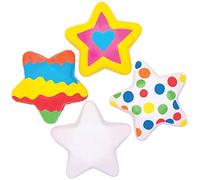 Baker Ross Balles anti-stress étoiles (Paquet de 5) - Loisirs créatifs à thème pour enfants