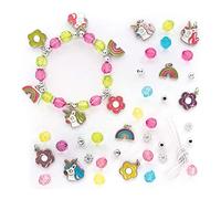 Baker Ross Bracelet à motif Licorne - Lot de 3, Kit de Création de Bijoux pour Enfants (FC365)