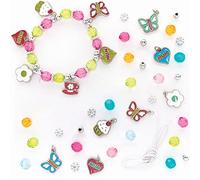 Baker Ross Bracelets à Breloques pour la Fête des Mères - Lot de 3, Kit de Fabrication de Bijoux pour Enfants (FC467)