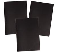 Baker Ross Carnets de Croquis Noirs Format A5 - Lot de 3, Cahier de Dessin Enfant (FX433)