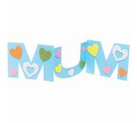 Baker Ross Cartes de Vœux pour la Fête des Mères - Lot de 10, Kit de Création de Cartes pour Enfants (FC404)