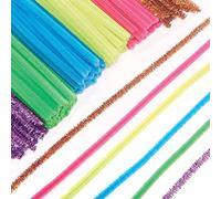 Baker Ross Cure Pipes couleurs Fées - Lot de 204, Loisirs Créatifs pour les Enfants (FC479)